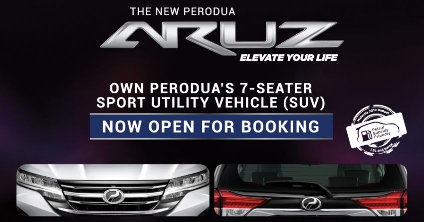 Perodua Aruz SUV Is Open For Booking [Full Spec & Price List Comparison