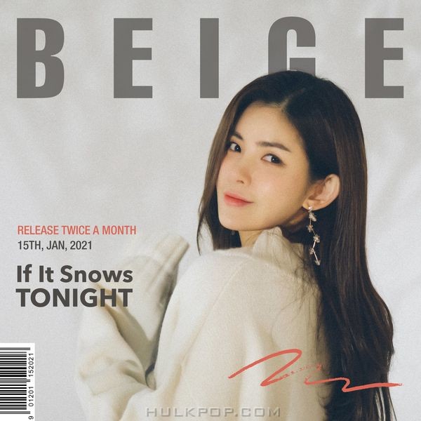Beige – IF IT SNOWS TONIGHT – Single
