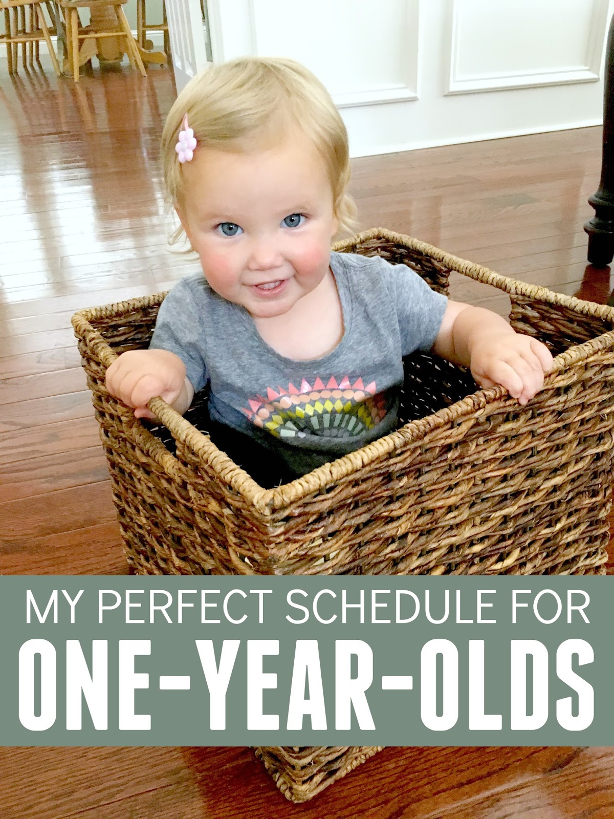 Toddler Approved! My Perfect Schedule for 1YearOlds