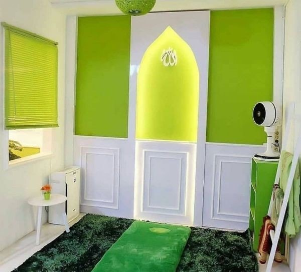 Prayer Room Decoration Ideas - Small Namaz Room In House | Salah Room