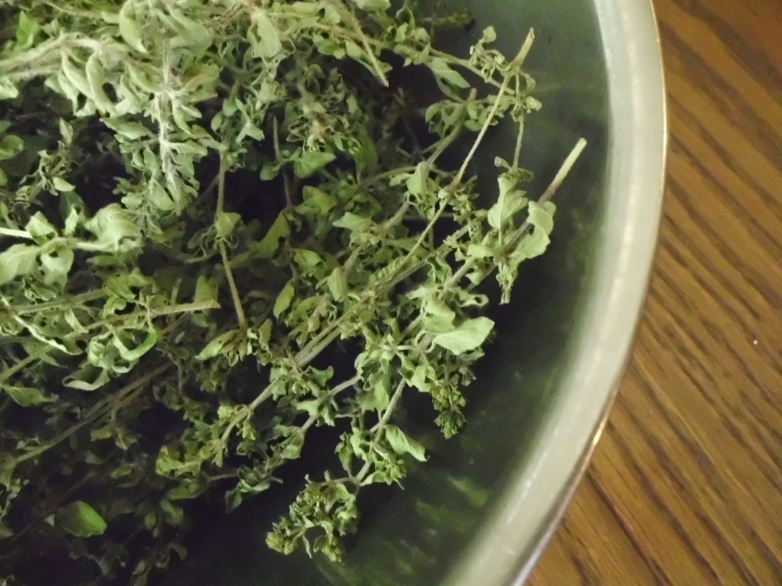 Livin' In The Green An Ode to Drying Oregano...