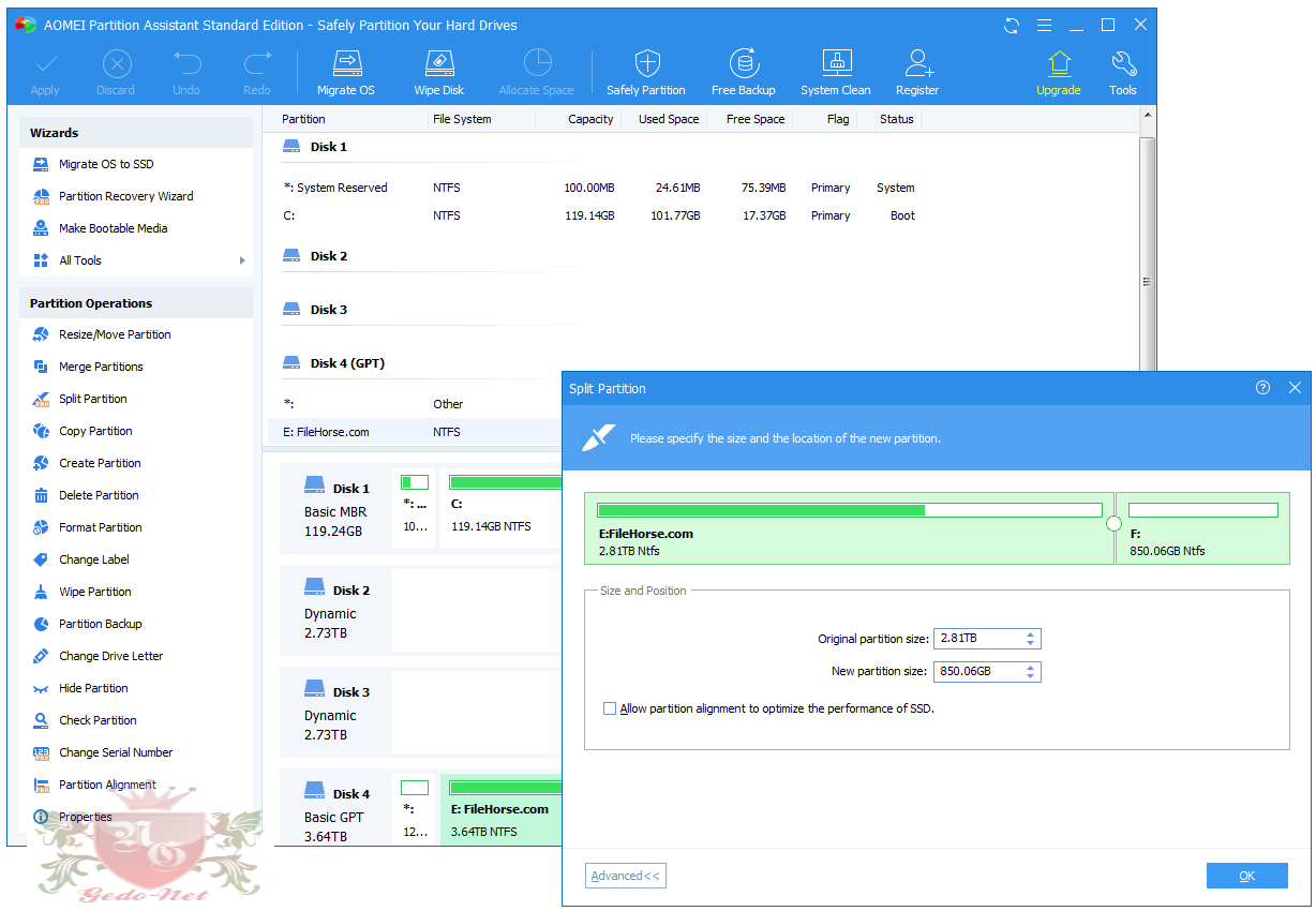 aomei partition manager pro aomei partition manager pro