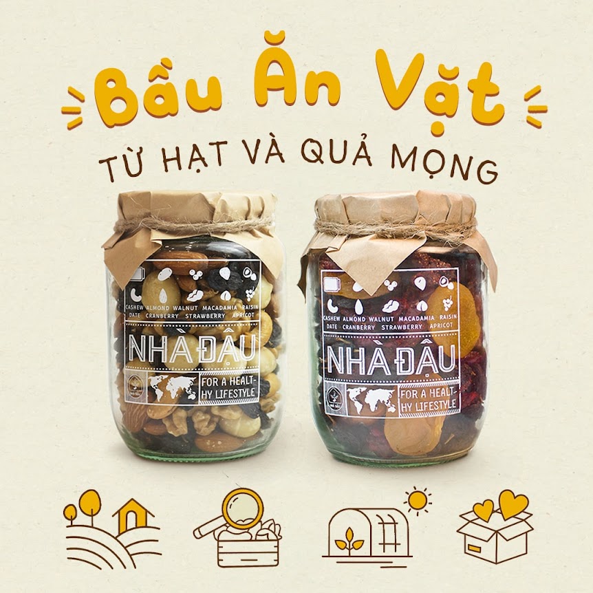 [A36] Combo ăn vặt Nhà Đậu: Lựa chọn hàng đầu cho Mẹ Bầu Việt Nam