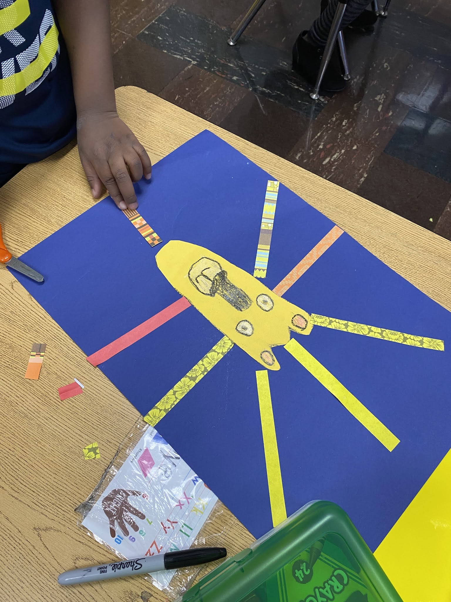 Mrs. Harris' art room: Lions with Lines kindergarten art lesson