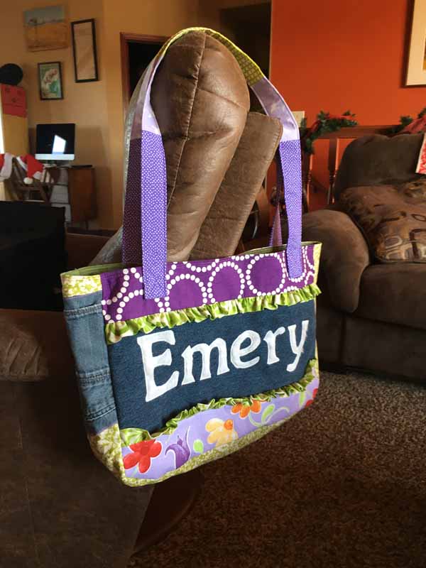 On the Banks of Frog Creek Emery's Baby Bag