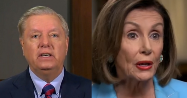 Lindsey Graham Shuts Down Pelosi: “GOP Senators Will Never Impeach Over Phone Call”