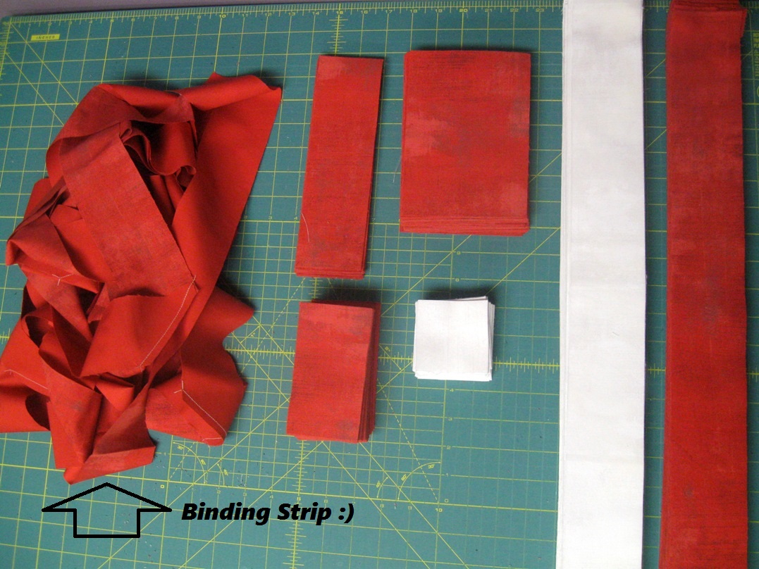 Happy Quilting When Do You Make Your Binding Strip??