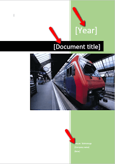  aktivitas kerja dan jenis karya tulis lainnya Cara Menciptakan Halaman Sampul Dari Template Cover Page Microsoft Word