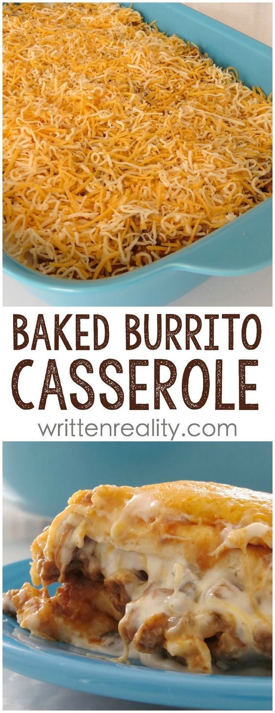 Easy Baked Burrito Casserole