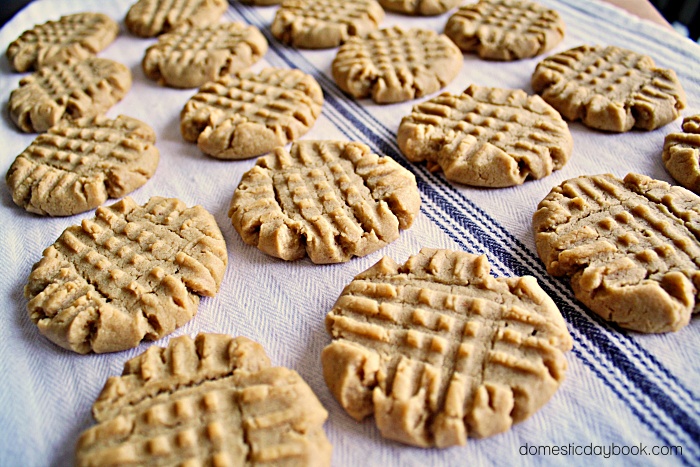 Crisscross Peanut Butter Cookies