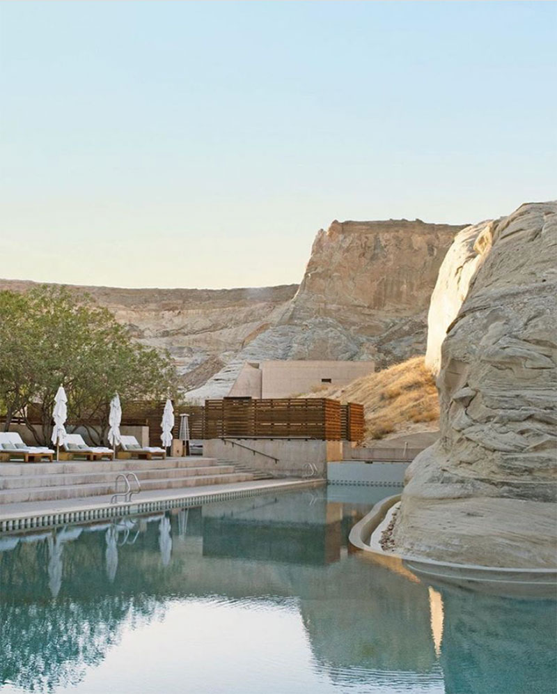 Weekday Wanderlust | Places: The Amangiri, Canyon Point, Utah