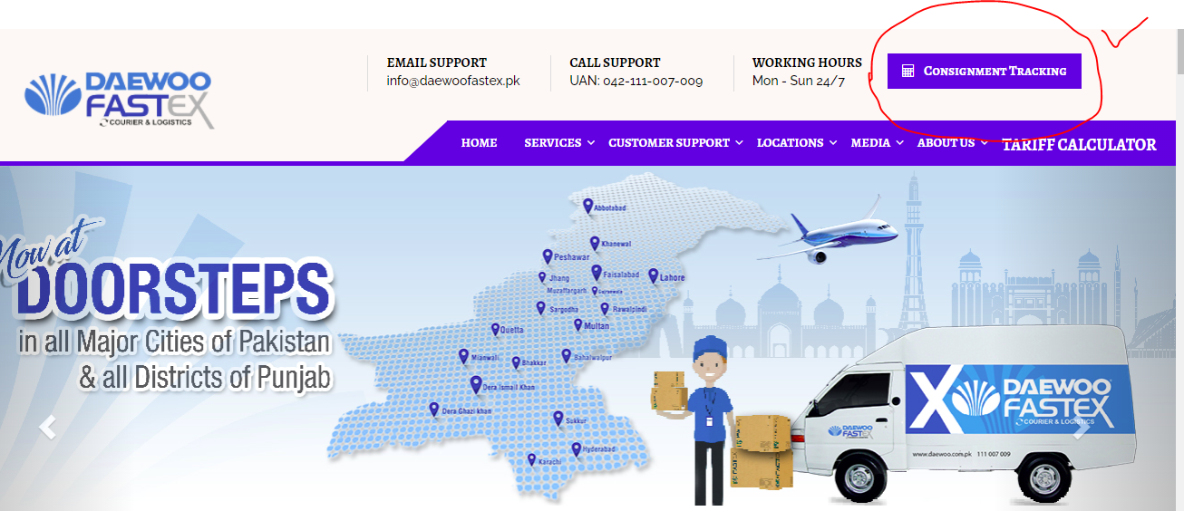 Daewoo tracking How to Track Daewoo Parcel online? Faiz World