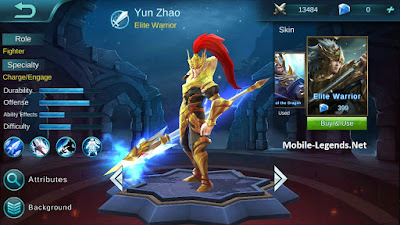 Build item full damage for yun zhao or zilong mobile legends bang bang