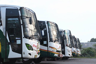 Bis NPM berjajar Bis PNM menjadi pilihan penumpang Lintas Sumatera