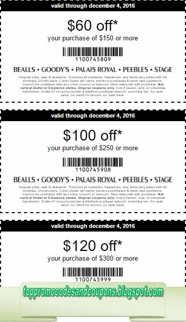 Free Promo Codes and Coupons 2023: Bealls Coupons