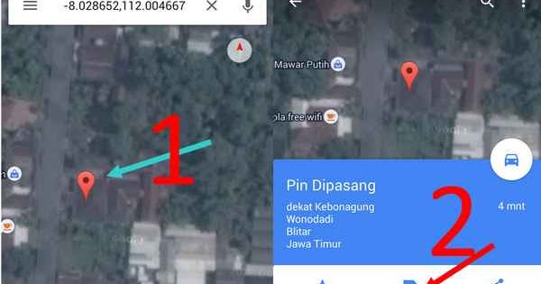 Membuat Label Lokasi di Google maps di HP Android - Dunia Android