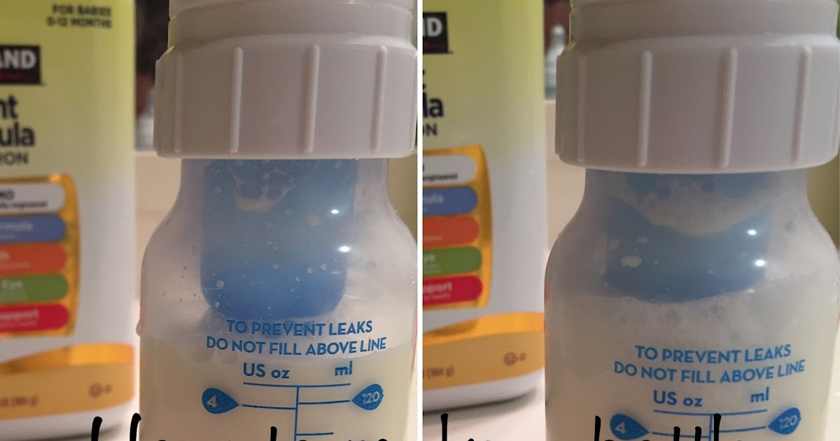 Je t'aime & Co. How to make a bottle of formula Creating the least amount of air bubbles