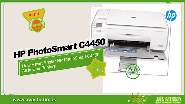 How to Reset the HP PhotoSmart C4450 All in One Printers