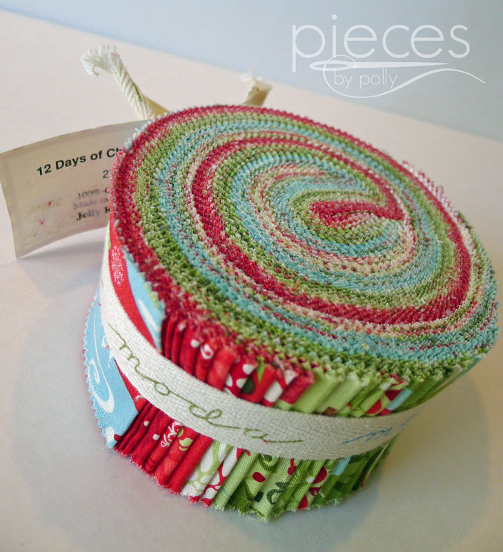 Pieces by Polly: GIVEAWAY: 12 Days of Christmas Jelly Roll and 20% Coupon  Code at From You Keep Me in Stitches