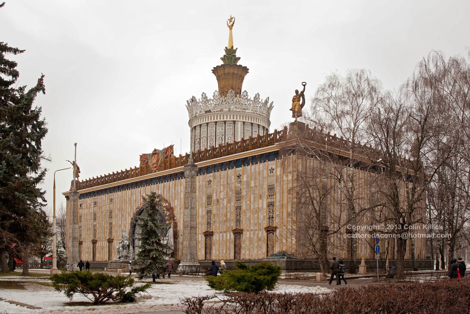 Three years in Moscow: VDNK