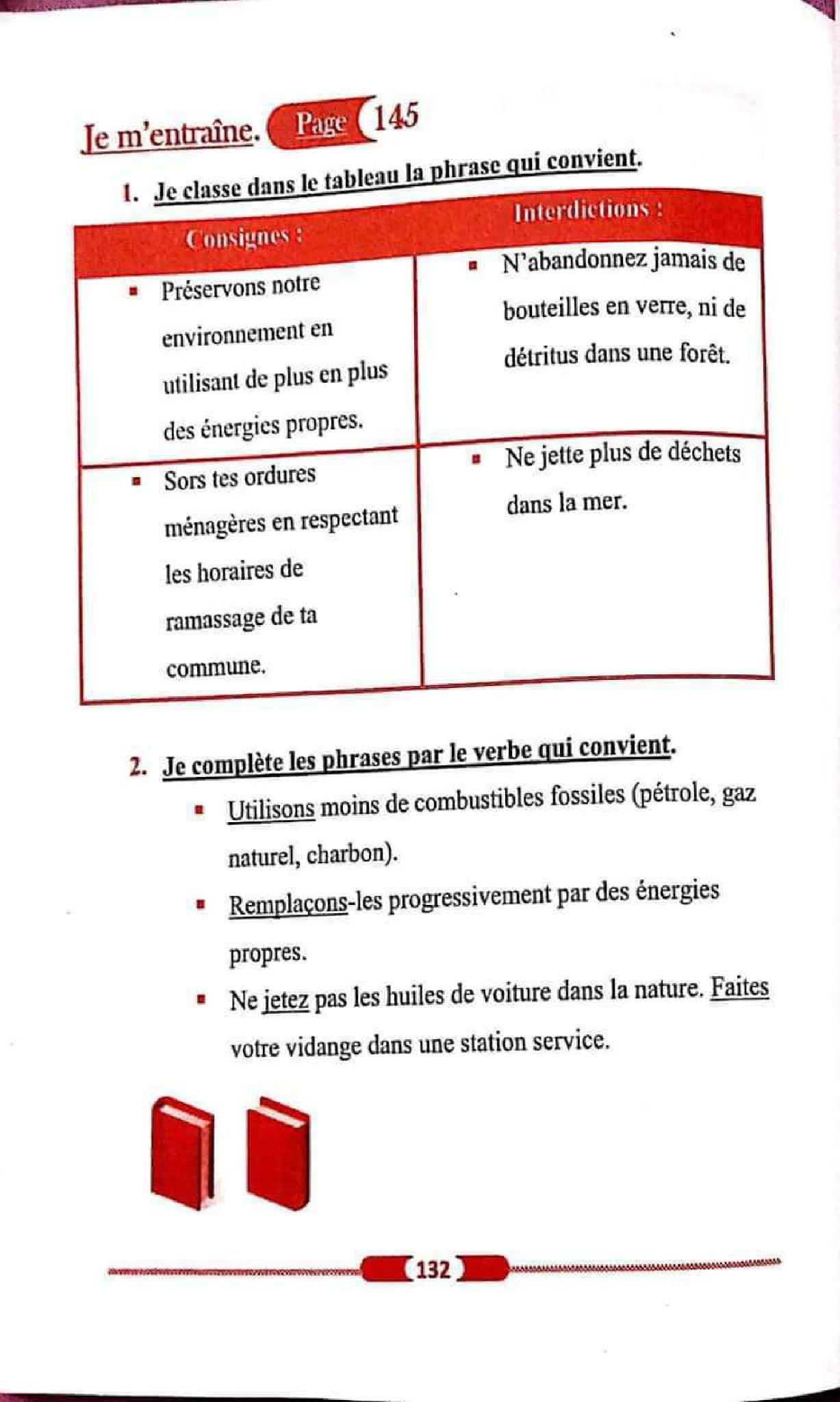 حل تمارين صفحة 145 الفرنسية للسنة الأولى متوسط الجيل الثاني حل تمارين صفحة 145 الفرنسية للسنة الأولى متوسط الجيل الثاني