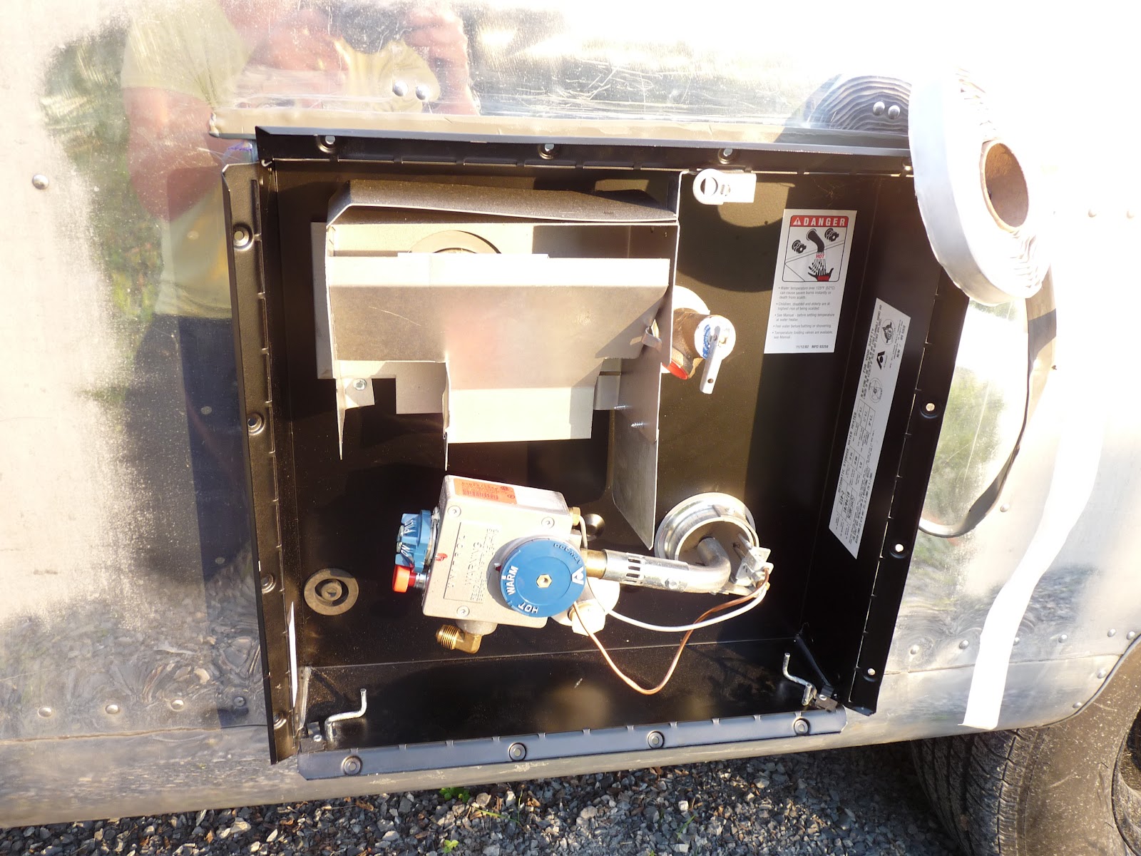 The Midllife Crisis 1960 Airstream Restoration Putting in the Atwood