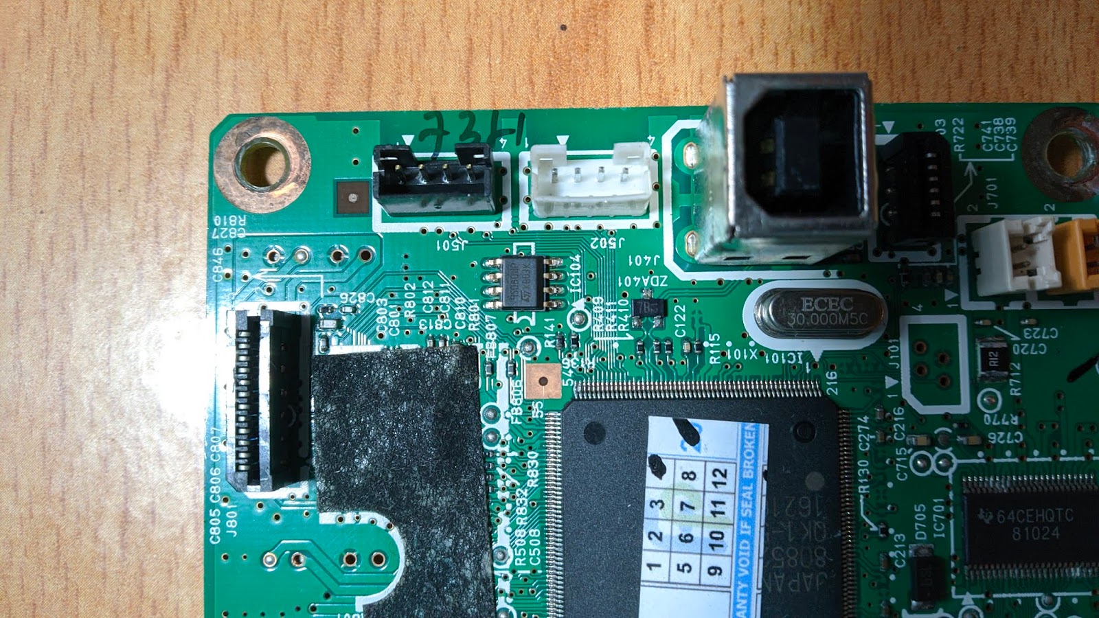 Cara Melepas dan Memasang EEPROM IC104 Printer Canon