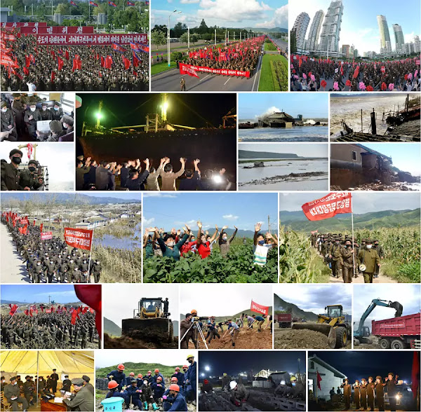 (1) Heroic myth created in rehabilitation campaign in North, South Hamgyong Province