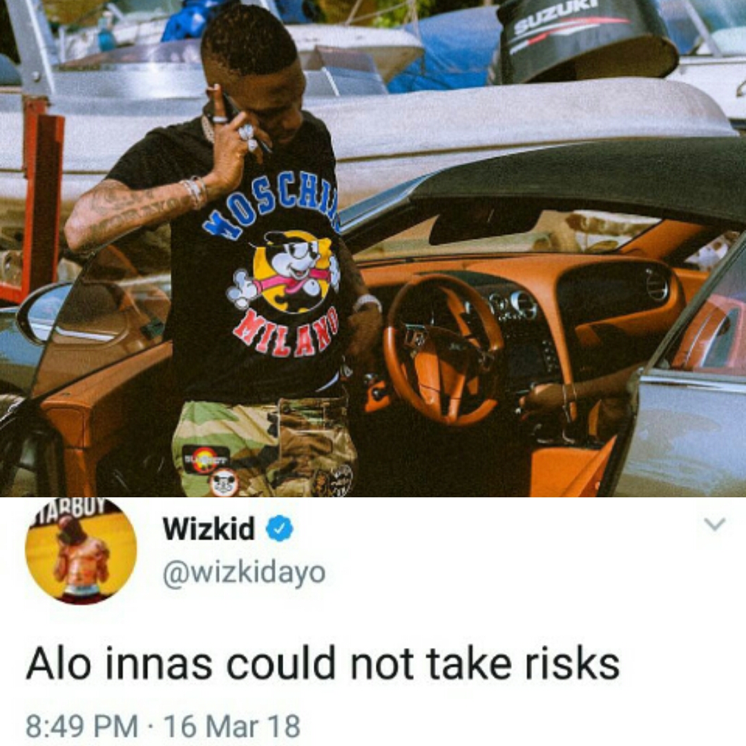 Image result for Wizkid and alo innas