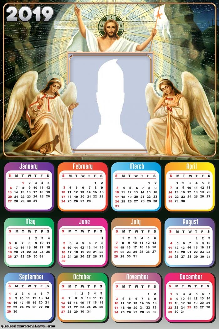 Jesus 2019 Free Printable Calendars. Oh My First Communion!