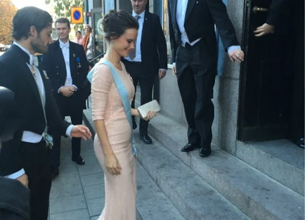 Prince Carl Phillip and Princess Sofia attends meetings of the Royal Swedish Academy