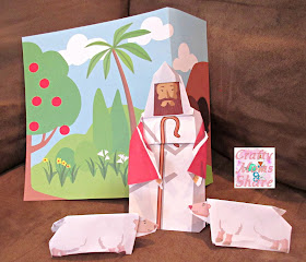 Origami Bible Stories for Kids Kit: Fold Paper Figures and Stories