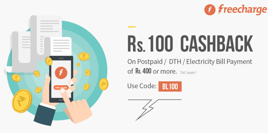 Freecharge Offers, Promo Codes