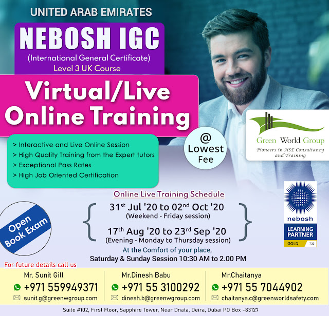 Nebosh Certificate Courses Online And Classroom Training