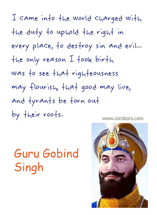 Guru Gobind Singh Ji Quotes Guru Gobind Singh Quotes.guru Gobind Singh Jayanti. Justice Quotes,  Religion, King, People. Guru Gobind Singh Words. Guru Gobind Singh Teachings