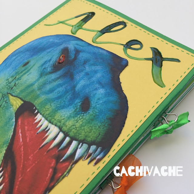 Cuaderno creativo de dinosaurios