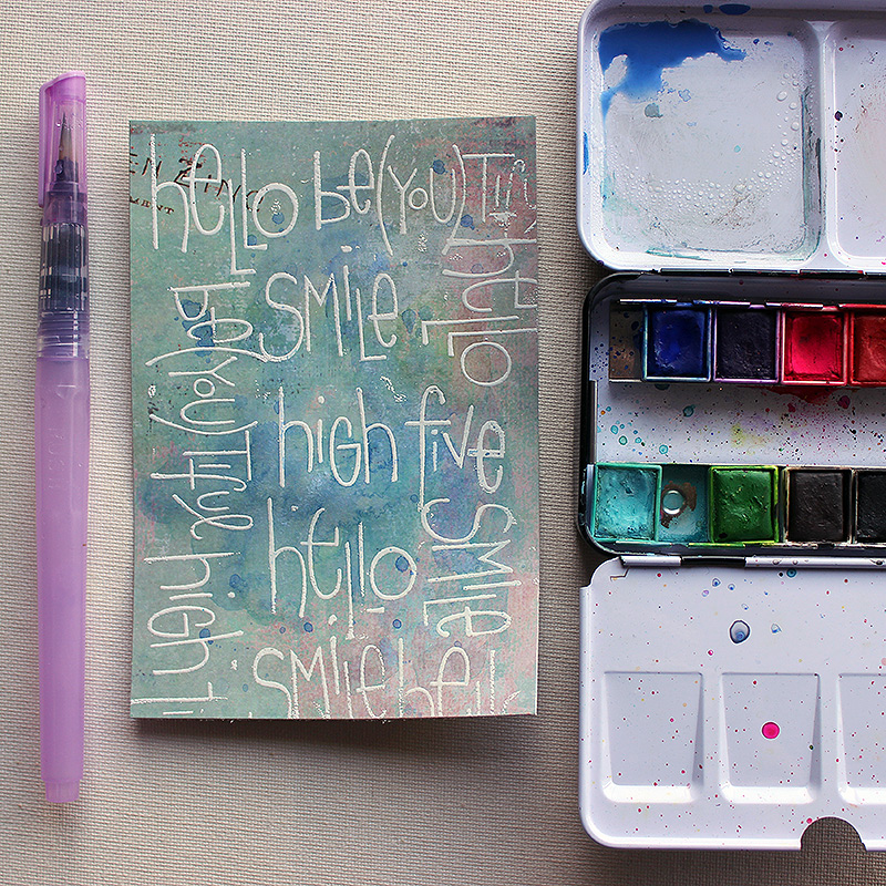 Riikka Kovasin Paperiliitin Embossed cards GDT Wow Embossing Powders