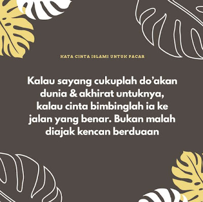 kata kata cinta islami untuk pacar