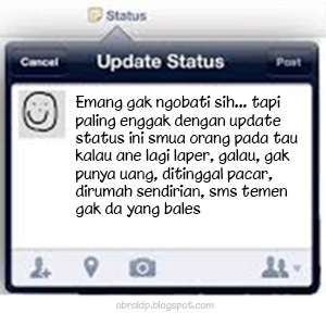 Gambar DP BBM Update Status Sial - Gambar DP Meme