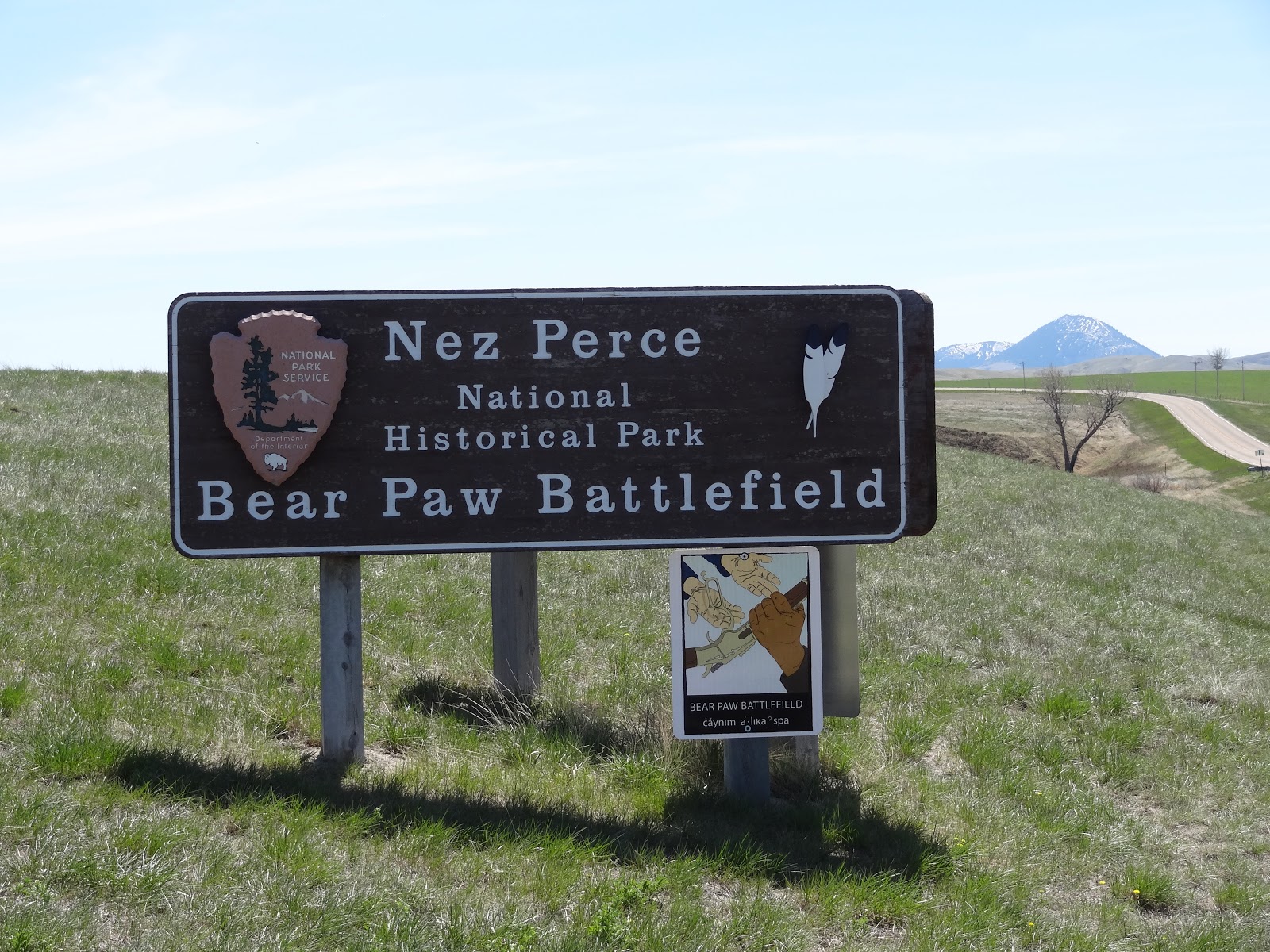 Paul & Tara Visit the National Parks Bear Paw National Battlefield