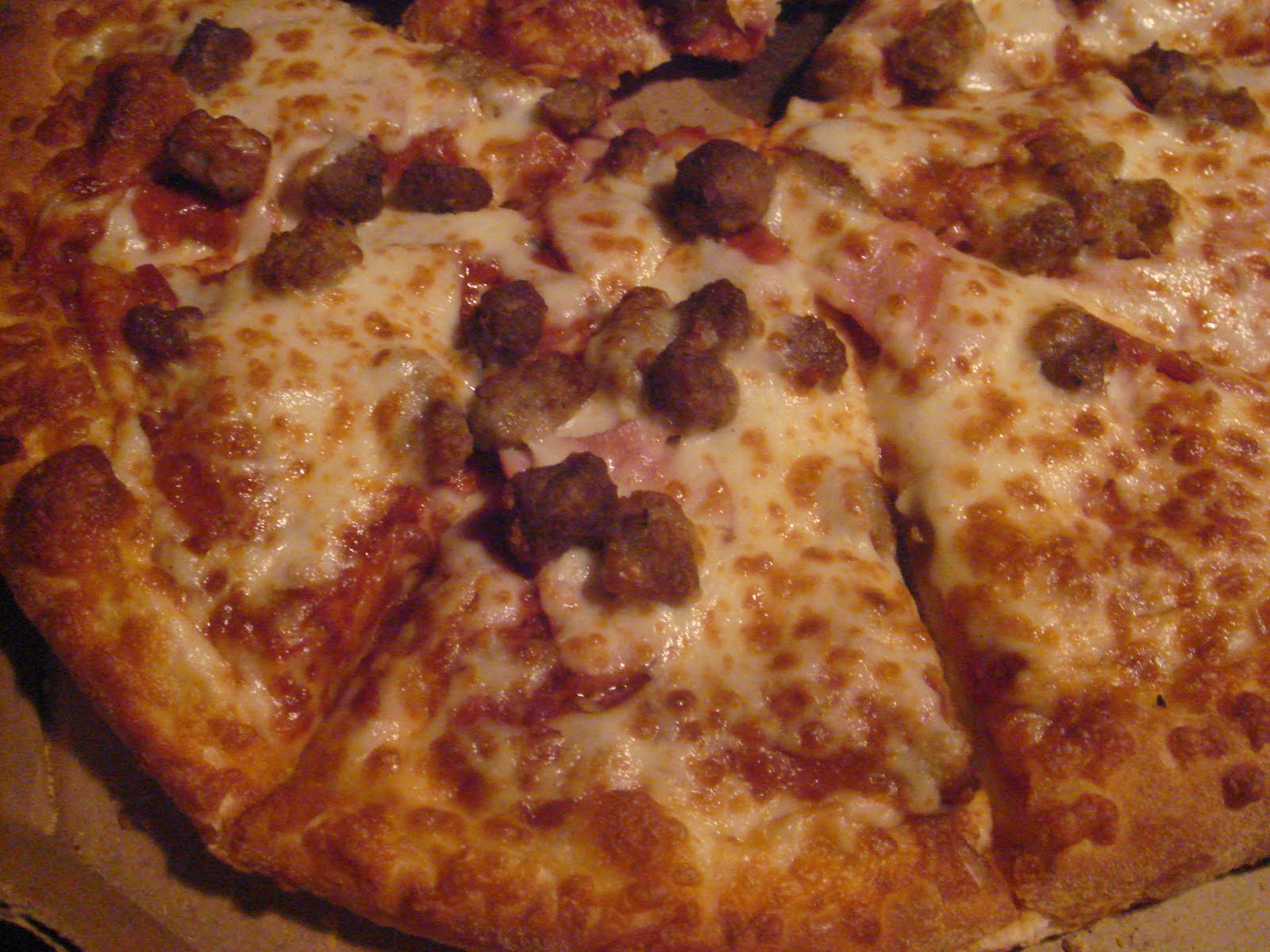 The Eat Beat The Meat Deatbeat Domino's Pizza on Queen East