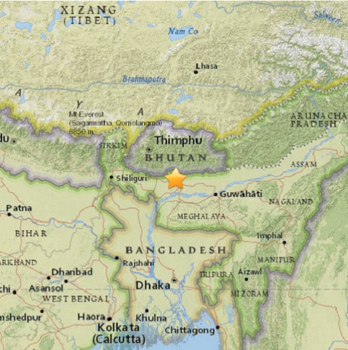 sikkim_earthquake_epicenter_map
