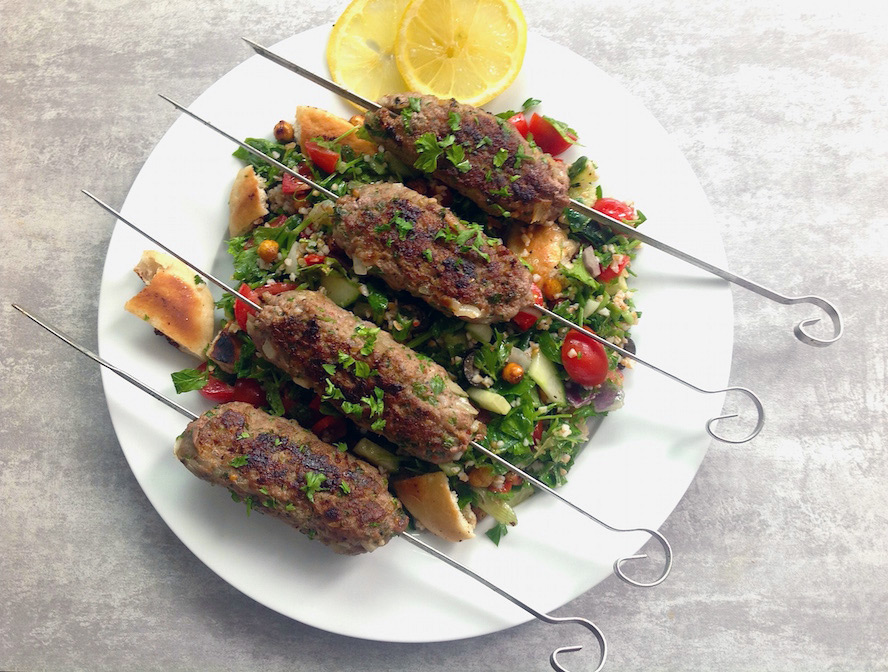 Grilled Lamb Kofta Kebabs, 2 Ways LEBANESE RECIPES