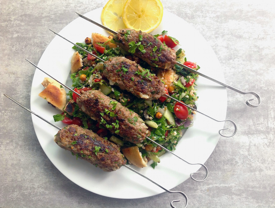 Grilled Lamb Kofta Kebabs, 2 Ways | LEBANESE RECIPES