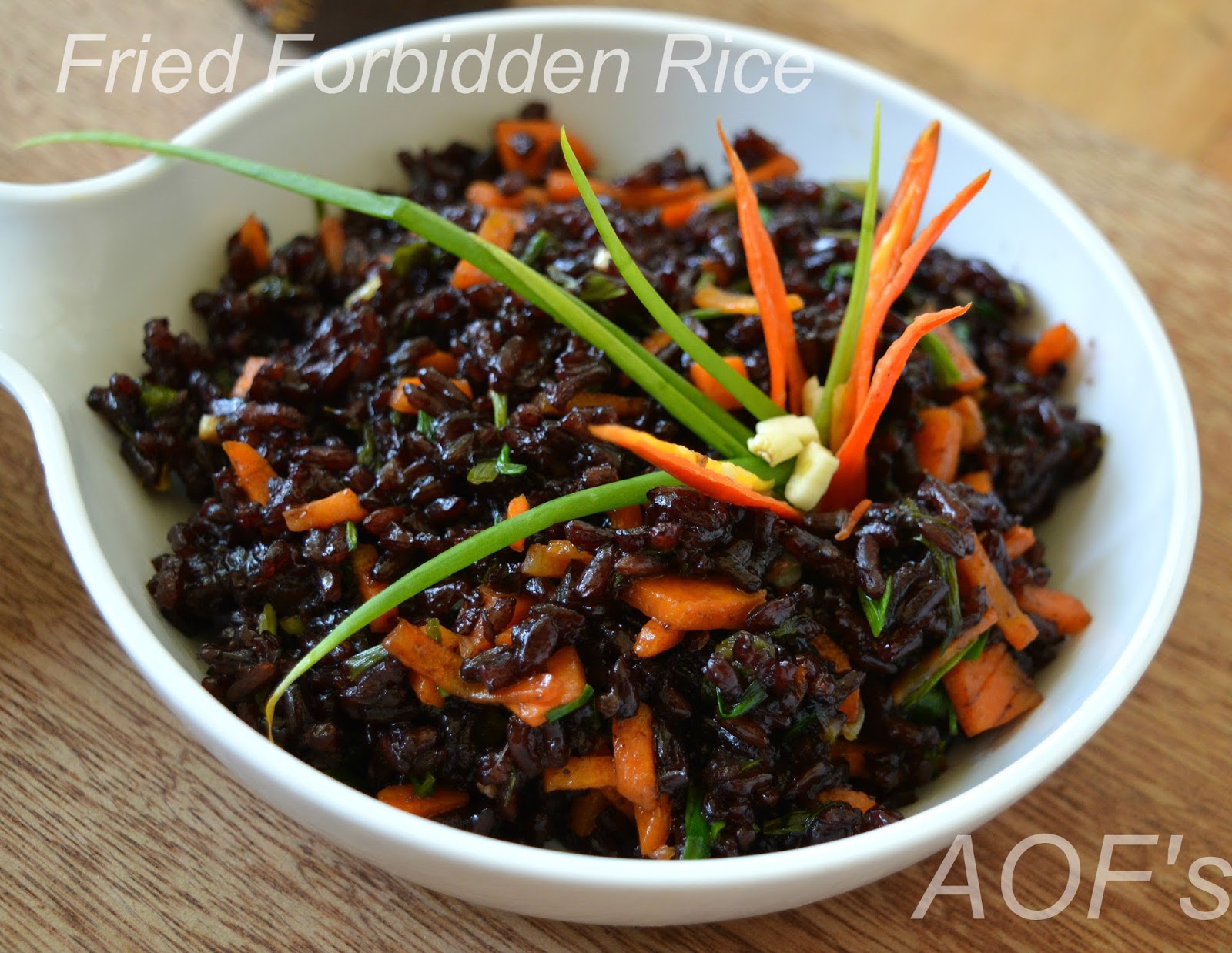 Oriyarasoi The cosmopolitan Odia's Kitchen ! Fried Forbidden Rice