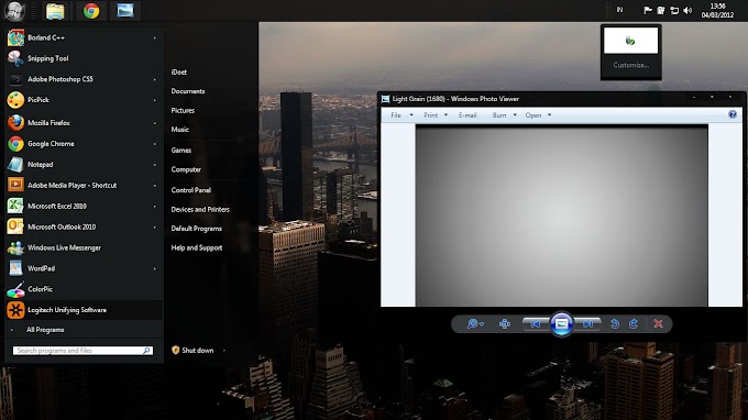 Windows Black Themes Untuk Windows 7