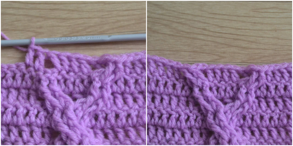 The Lazy Hobbyhopper: Crochet cable hearts earwarmer - free pattern