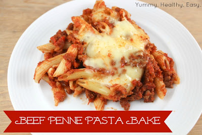 Beef Penne Pasta Bake