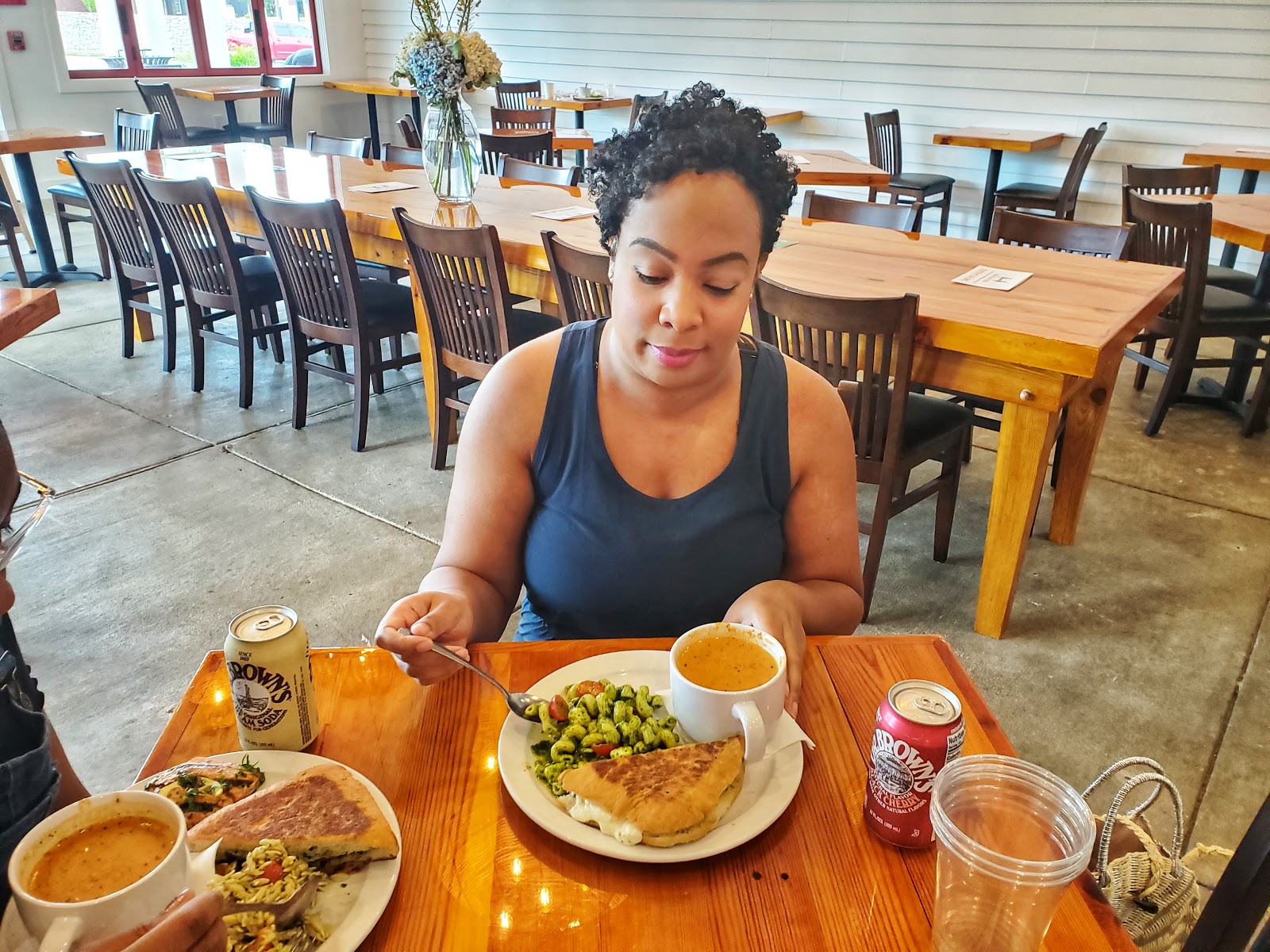 Lunch at Breadwinner Cafe & Bakery in Dunwoody