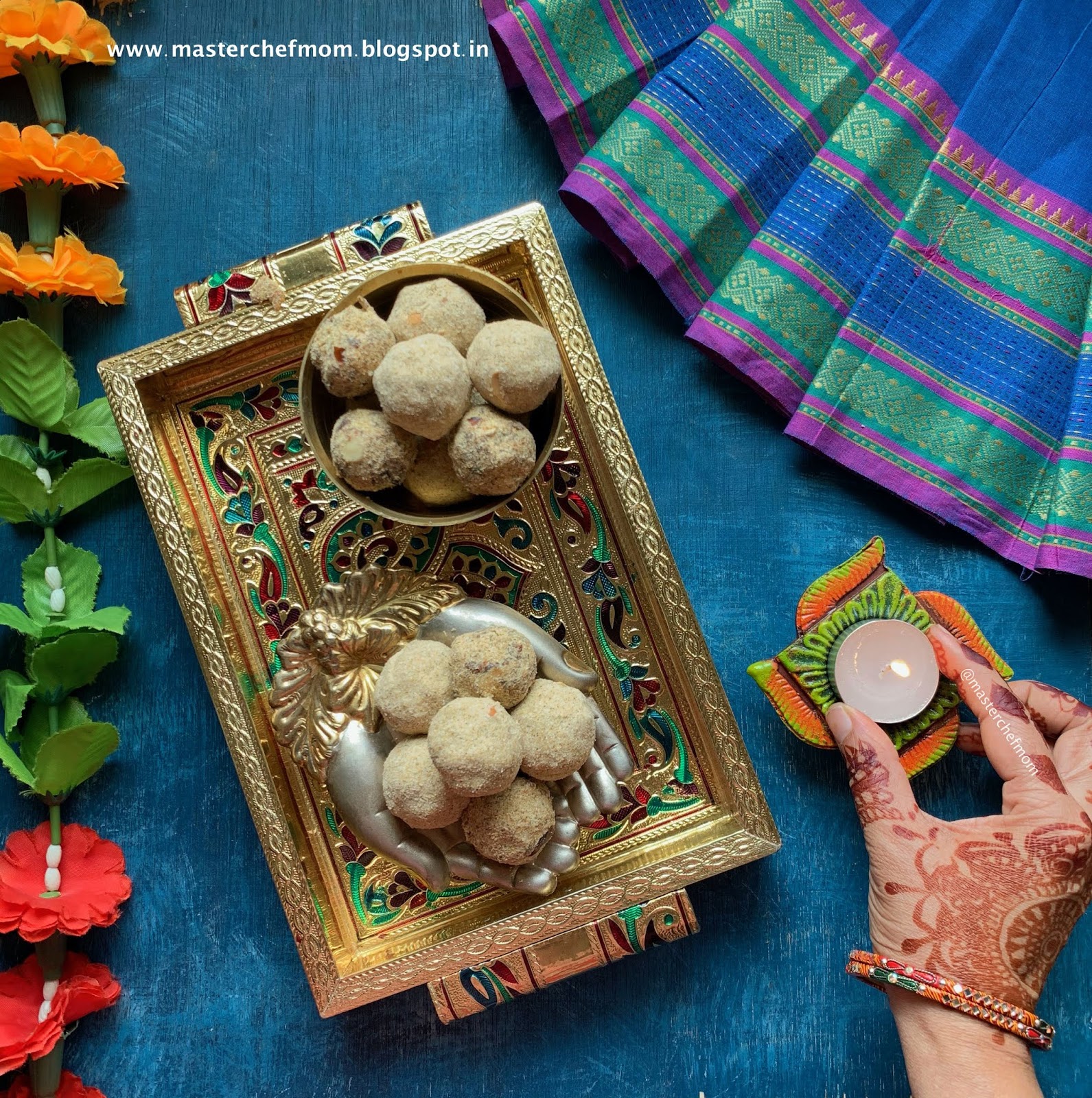 MASTERCHEFMOM Multigrain Ladoo/Laddu Recipe Porivilangai Urundai